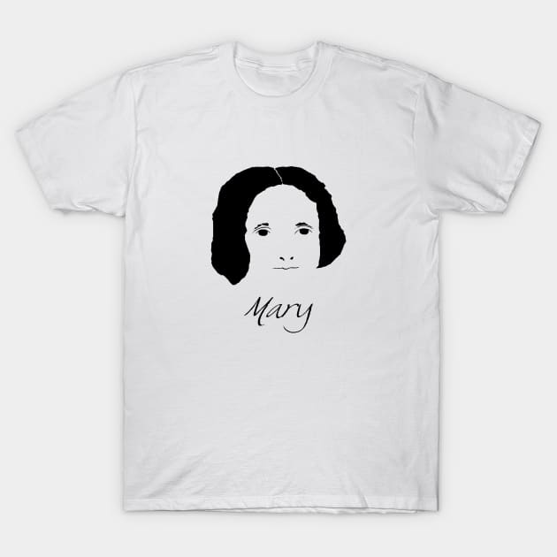 Mary Shelly T-Shirt by PoetandChef